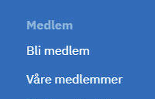 Endre medlemsoppføring?
