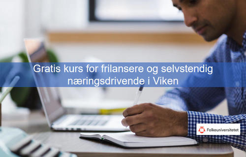 Gratis kurs for frilansere og selvstendig næringsdrivende i Viken